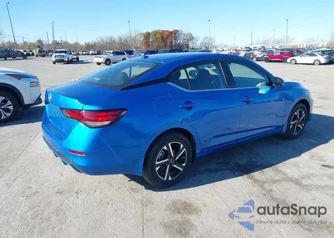 2025 Nissan Sentra Sv из США, поврежденный, VIN 3N1AB8CVXSY381212